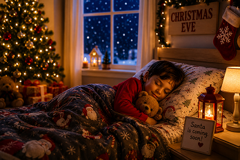 How to Help Kids Sleep on Christmas Eve: 10 Tips for Parents